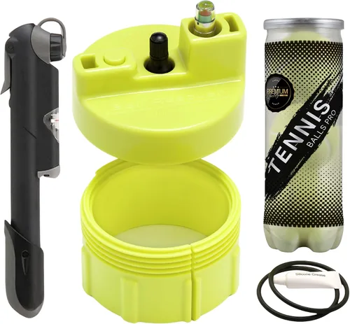 Vista 9 de BALL RESCUER: Presurizador de pelotas de tenis – Convierte el contenedor compatible de pelotas de tenis en un presurizador de pelotas de 30 psi