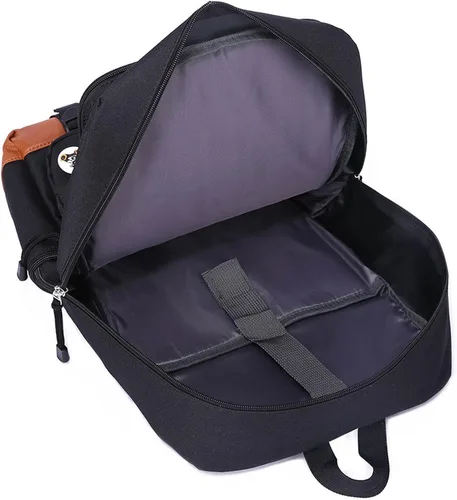 Vista 6 de PaPama Teen Five Nights at Freddy's - Mochila ligera para estudiantes, gran capacidad, bolsa de viaje casual para exteriores, Azul