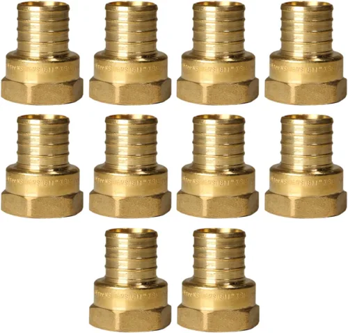 Vista 22 de XFITTING 1 pulgada Pex x 1 pulgada Adaptador Femenino NPT, 23-4-3=2X, 2 Piezas