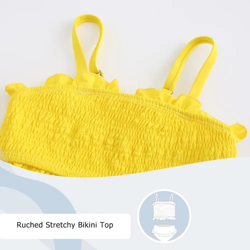 Vista 6 de Moon Tree Traje de baño deportivo de dos piezas para niñas