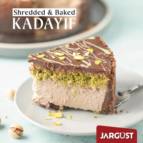 Vista 7 de Kataifi horneado y rallado a granel 10 libras, masa de fillo rallada, masa de pastelería, katayif picado, ingrediente para The Viral Dubai Pistachio