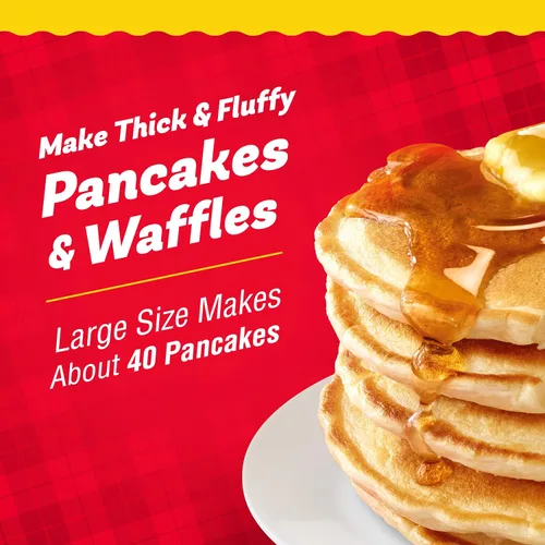 Vista 5 de Mrs. Butterworth - Mezcla de panqueques y waffle, 32 onzas