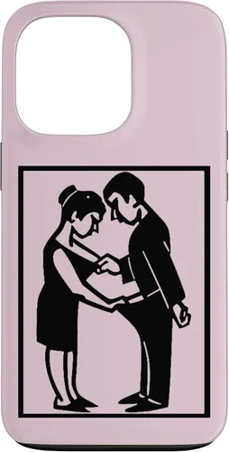 Vista 10 de Camiseta divertida para adultos, imagen de hombre y mujer, funda para iPhone 17