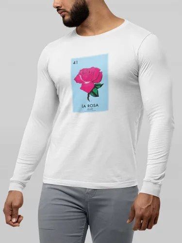 Vista 5 de Pop Threads La Estrella Star Loteria Card Mexican Bingo - Camiseta para niños y niñas Camiseta de manga larga Negro