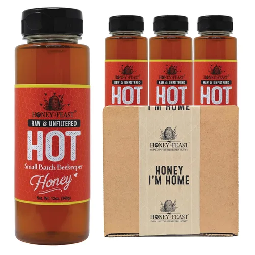 Vista 11 de Honey Feast Flower Powered Allergy Blend 10 veces miel, 12 onzas