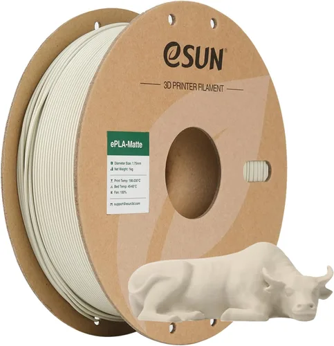 Vista 44 de eSUN Filamento PLA Mate 1.75mm, Filamento PLA Mate para Impresora 3D, Carrete de 1KG, Filamento de Impresión 3D para Impresoras 3D, Carrete