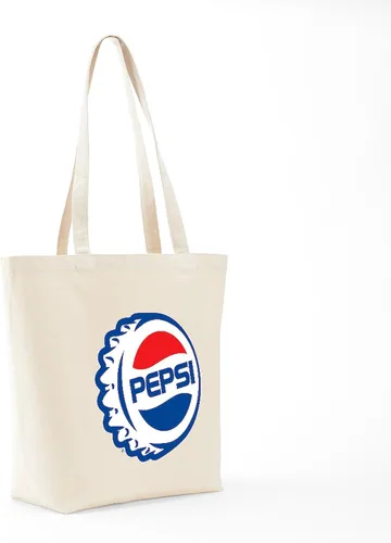 Vista 57 de CafePress Pepsi Tote Bag Bolsa de lona natural, bolsa de compras de tela, Caqui