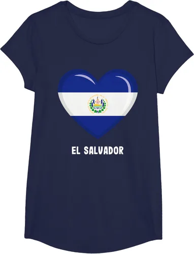 Vista 30 de Camiseta Bandera de El Salvador Camiseta salvadoreña