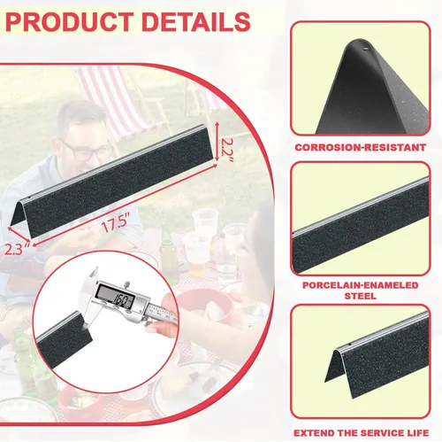 Vista 4 de Kit de Piezas de Parrilla para Weber Genesis 300 310 330 Piezas de Parrilla para Weber Genesis E330 E310 S310 S330 EP330 EP310 S320 E320 Piezas