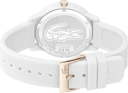 Vista 3 de Lacoste1212 Womens Quartz Plastic and Silicone Strap Watch