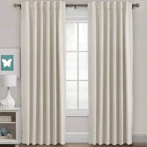 Vista 112 de H.VERSAILTEX Cortinas Opacas con Aislamiento Térmico, Paneles de Tratamiento de Ventanas que Oscurecen la Habitación, Cortinas Opacas para Sala