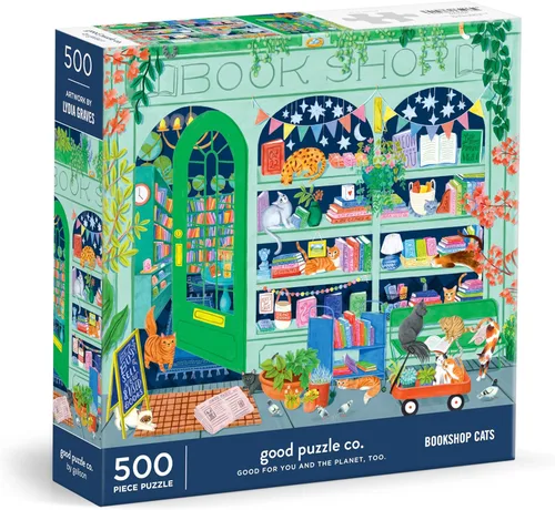 Vista 9 de Good Puzzle co. - Basket Blooms - Rompecabezas de 500 piezas Flores de cesta