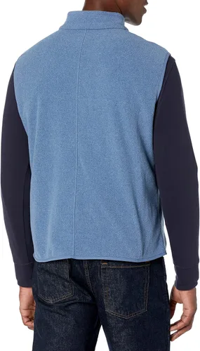 Vista 2 de Tienda Essentials - Camiseta polar con cierre completo, para hombre