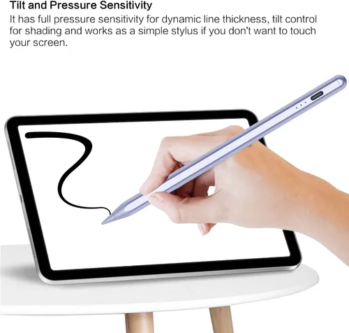Vista 5 de Lápiz óptico para iPad 2018-2026, accesorios activos para iPad Blanco