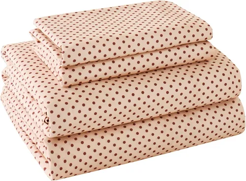 Vista 35 de MCO Juego de sábanas a rayas de 4 piezas, juego de sábanas Full transpirable con bolsillo profundo de 16", moderno y lujoso, juego de ropa de cama