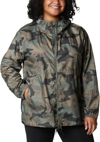 Vista 6 de Columbia Cortavientos con estampado Flash Forward para mujer