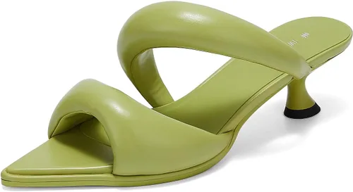 Vista 14 de JW PEI Sandalias Sara de tacón con cuña para mujer Cristal artificial - Negro