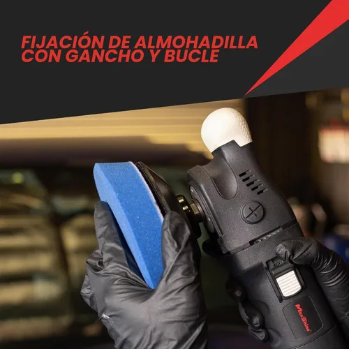 Vista 8 de Maxshine Almohadilla de respaldo giratoria universal de 5" con gancho y bucle, placa de pulido (125mm) - Compatible con pulidoras rotativas
