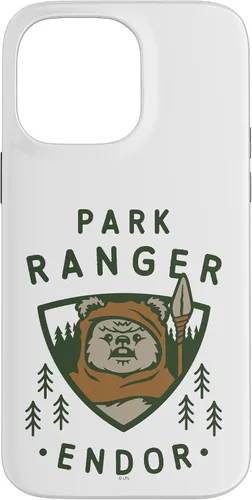 Vista 21 de Funda para iPhone 16 Star Wars Ewok Park Ranger Endor