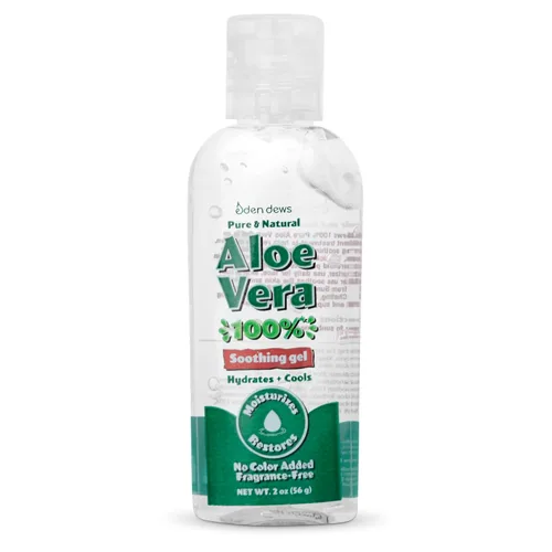 Vista 8 de Eden Dews Gel orgánico de aloe vera 100% gel, hidratante, cuidado de la piel y el cabello, fabricado en Estados Unidos, sin perfume (1, (2 onzas)