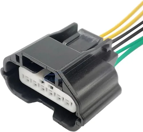 Vista 2 de Kit de 6 pines de 1/5/10, compatible con conector MAF de flujo de aire, arnés trasero 350Z 370Z G35 0090-595 (5 piezas)