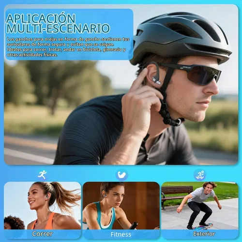 Vista 6 de Ganchos antideslizantes para las orejas para Samsung Galaxy Buds 4 Pro y Galaxy Buds 4 (2026), ajuste cómodo Deportes antipérdida Ganchos