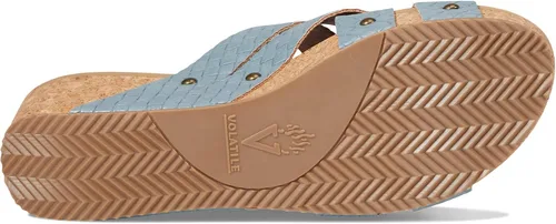 Vista 3 de Volatile Newport - Sandalias de cuña para mujer