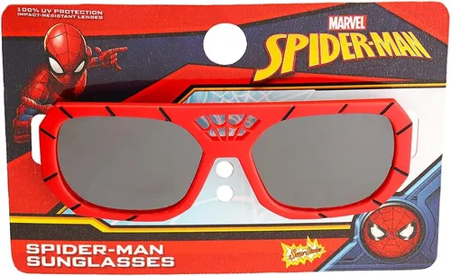 Vista 2 de Sun-Staches Official Spider-Man Sunglasses Dress Up Costume Accessory UV 400 One Size Fits Most Kids