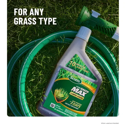 Vista 9 de Scotts Liquid Green Max - Alimento para césped, 32 onzas líquidas