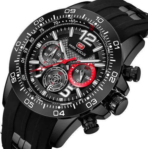Vista 2 de AIMES Watch for Men Sport Military Waterproof Chronograph Mens Watches Analog Quartz Big Face Classic Stylish Fashion Casual Designer Business Work