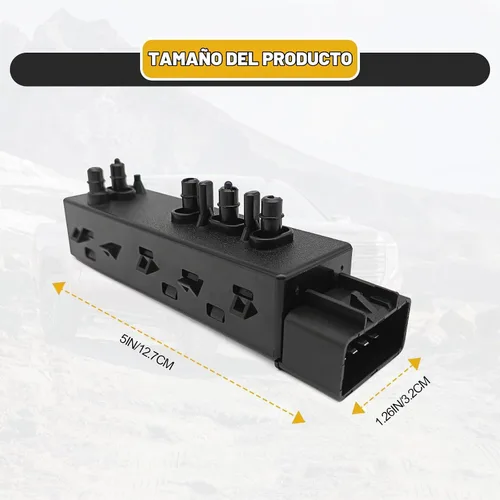 Vista 2 de Interruptor de ajuste de control de asiento eléctrico de 8 vías para pasajero delantero derecho compatible con GMC Sierra Yukon Chevrolet Avalanche