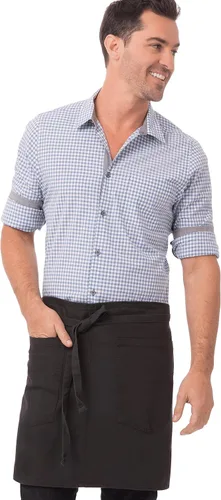 Vista 6 de Chef Works Delantal unisex Rockford Half Bistro