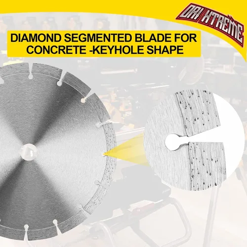 Vista 6 de 5 Inch Diamond Saw Blade 2Pcs,General Purpose Segmented Blade