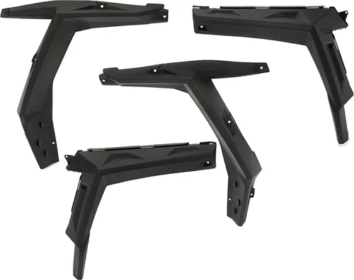 Vista 9 de KUAFU Fender Flare - Protector contra salpicaduras compatible con Polaris RZR Trail 900 EPS UTV 2014-2024, protectores de barro, protección contra