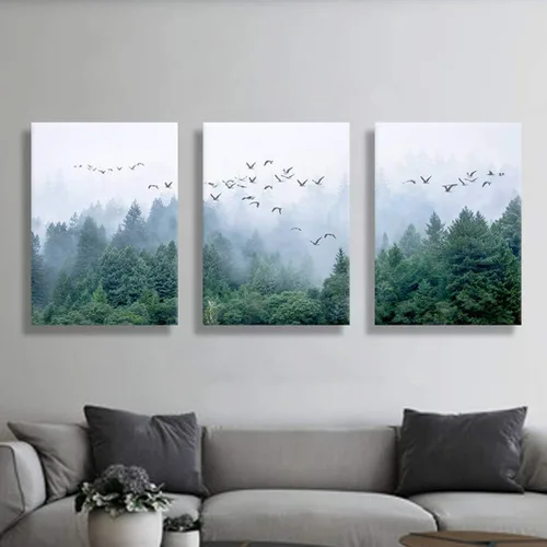 Vista 2 de Lienzo decorativo para pared, pintura enmarcada para decoración del hogar o regalo