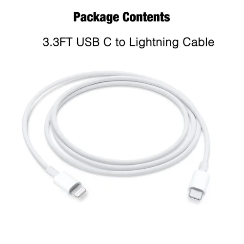 Vista 6 de Cable de Apple CarPlay para automóvil, cable USB C a Lightning para iPhone 14, 14 Pro Max, 13, Plus, SE 2nd/12/11/Xs/XR, iPad 4/5/6/7/8, Mini