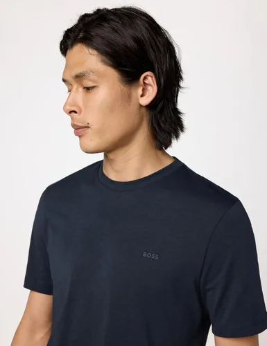 Vista 5 de BOSS Men's Small Logo Cotton Crewneck T-Shirt