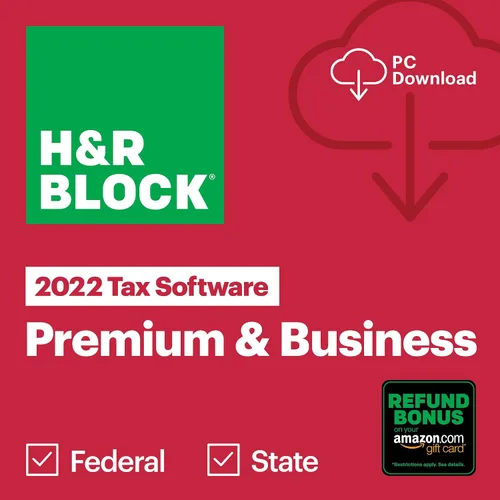 Vista 16 de H&R Block Software fiscal básico 2022 con oferta de bono de reembolso (exclusivo de mazón) [Descarga de Mac]