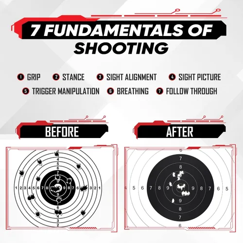 Vista 6 de Dry Fire Training Magazine for Glock 9mm, .357, .22, .40, .45 - Shooting Practice System with Audible & Tactile Trigger Feedback - Not Compatible