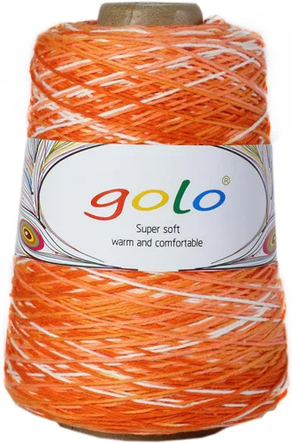 Vista 9 de golo Hilo de Cono de Lana para Tejer 8.8oz 400yd 100% Hilo de Lana para Tejer a Mano 402-Papel Envejecido