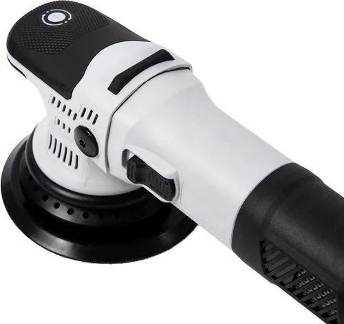 Vista 5 de Steel Force PRP675021 Pulidora de doble acción/DA de 6 pulgadas, cera amortiguadora con interruptor de bloqueo y 6 velocidades variables