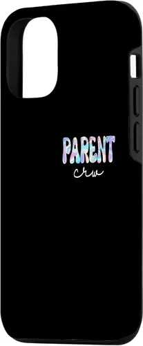 Vista 2 de iPhone 15 Parent Crew Groovy Back to School Cute Teachers Women Girl Case