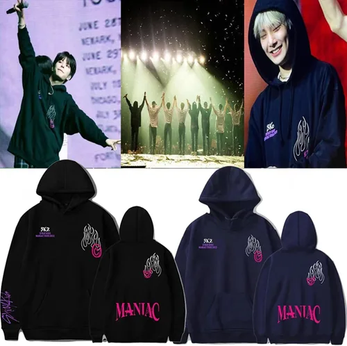 Vista 2 de Sudadera Kpop con capucha World Tour Maniac Felix Hyunjin