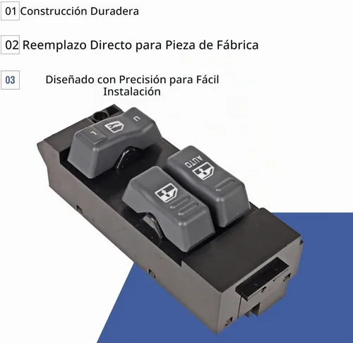 Vista 3 de Interruptor de elevalunas eléctrico principal delantero izquierdo