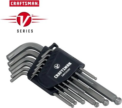 Vista 2 de CRAFTSMAN V-SERIES - Juego Allen de llaves hexagonales, SAE, 13 piezas (CMHT26159V)