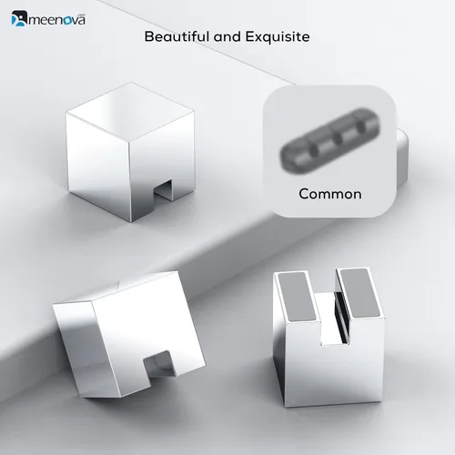 Vista 4 de Meenova Organizador de cables de acero inoxidable 304, peso de papel de metal, organizador de cables estético lindo accesorios de escritorio