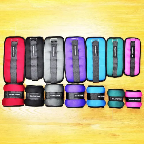 Vista 7 de Fitvids Fully Adjustable Ankle Wrist Arm Leg Weights, 1-20LBS, Multiple Options