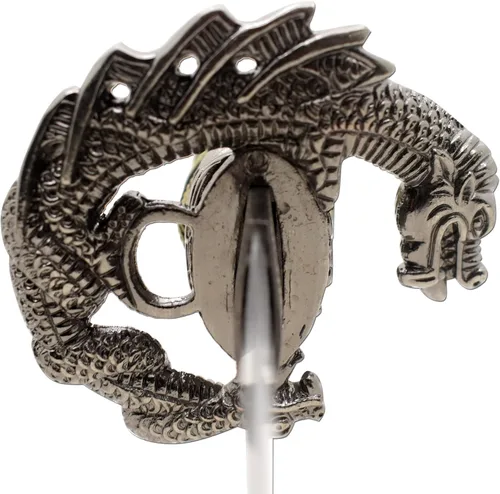 Vista 6 de Snake Eye Tactical Highlander Dragon Design Handle Samurai Katana - Juego de espada triple con soporte de espada
