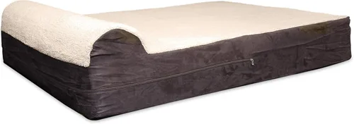 Vista 9 de KOPEKS Funda de repuesto para cama de perro, camas de espuma viscoelástica, tamaño grande, 35.0 pulgadas de largo x 28.0 pulgadas de ancho