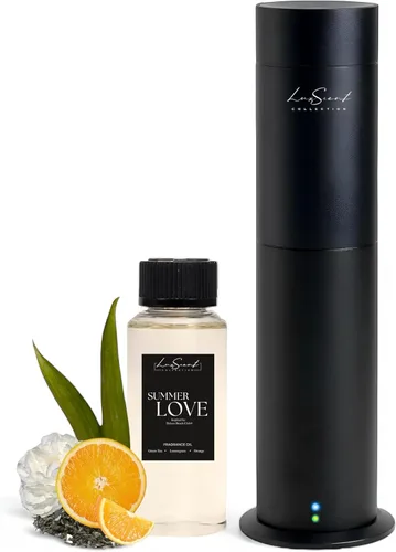 Vista 13 de Kit Inicial de Difusor de Aroma para Hasta 1000 Pies Cuadrados de Cobertura - 120ML de Aceite Esencial Sin Agua Incluido - Difusor de Aroma de Lujo